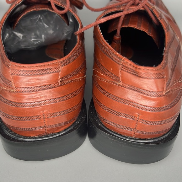 Giorgio Brutini Private Collection Men’s Leather Upper Oxford Shoes sz 12M - Picture 9 of 10